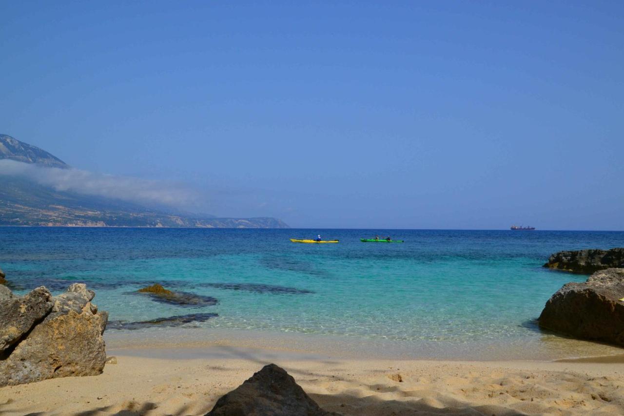 Kefalonia Apartments - Marias Studios - 2 Bedroom Apartment In Orchard, Spartia ภายนอก รูปภาพ